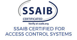 SSAIB CERTIFIED FOR  ACCESS CONTROL SYSTEMS